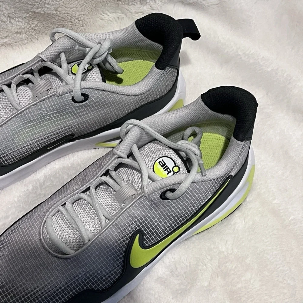NEW Size 6Y - Nike Air Max Nova Vast Grey Anthracite Volt‎ FN4446-103